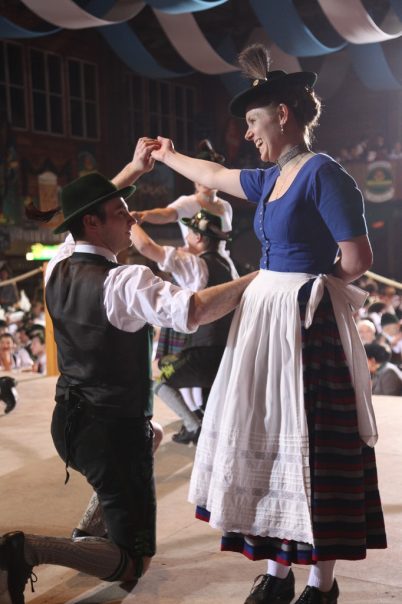 Mitwirkende beim Rahmenprogramm der EC_die Gaugruppe vom Oberlandler Gauverband