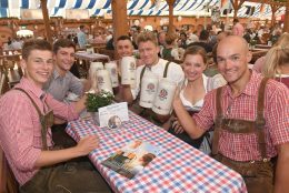 Besuch auf dem Erdinger Herbstfest der Erdinger Alkoholfrei Profi Athleten