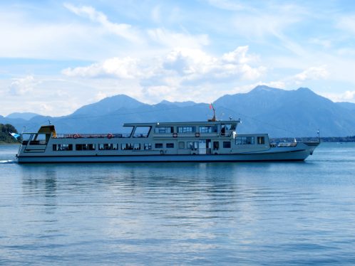 1Schiff Josef mit Kursana unterwegs