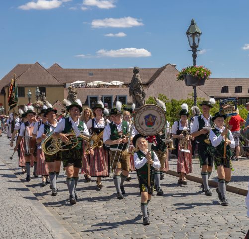 2022-08_100 Jähriges, Würzburg_Musikkapelle