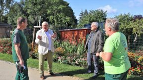 Holm Wießner (l.) und LAGA-Team