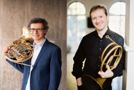 Prof. C. Lampert und Prof J Hinterholzer