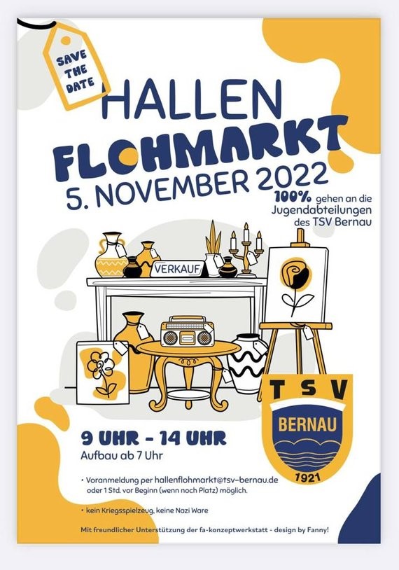 hallenflohmarkt bernau