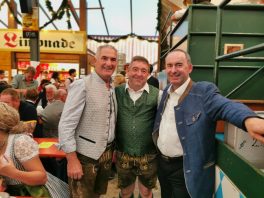 v.l. Hofer, Lausch, Aiwanger