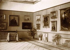 Frauenchiemsee Ausstellung der Frauenwörther in der heutigen Torhalle 1928