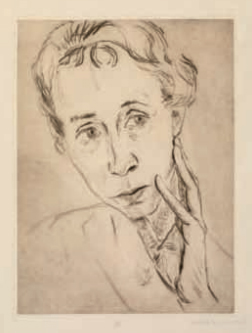 Selbstportrait_1924_Radierung_Privatbesitz