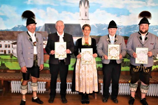 kl-14 Ehrungen für 25 Jahre Vereinsmitgliedschaft