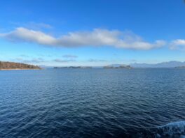 Blick auf die Fraueninsel