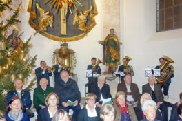 Bläser der Musikkapelle Reit im Winkl