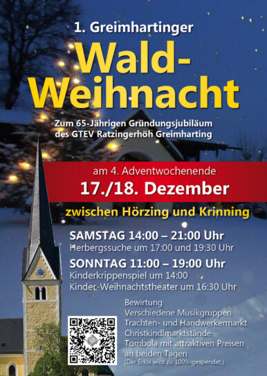 Waldweihnacht Greimharting