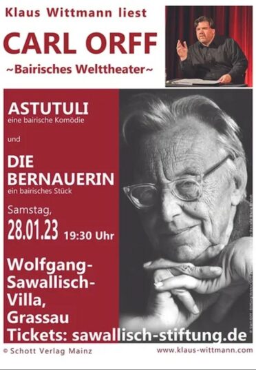 Klaus Wittmann Plakat