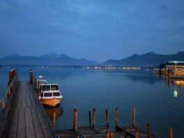 Abendstimmumg am Hafen in Prien3