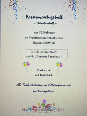 flyer rosenmontag