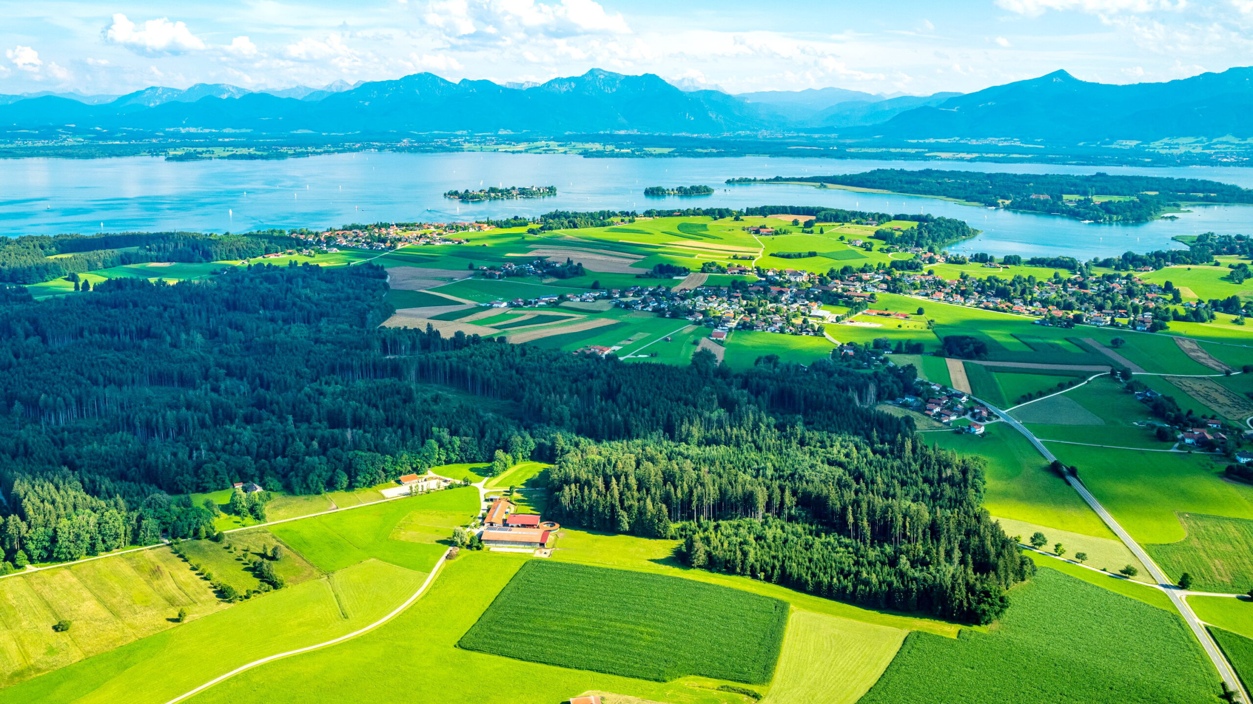 Landwirtschaftsentwicklung in der Gemeinde Breitbrunn Samerberger
