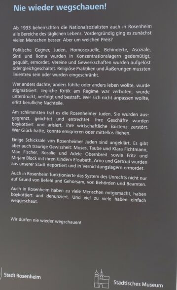 Erinnerungstafel Nie mehr März 2023 3