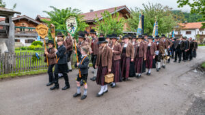 Krieger-, Veteranen- und Kameradschaftsverein Nußdorf feiert 150-jähriges Jubiläum