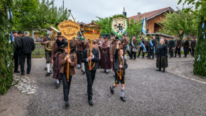 Krieger-, Veteranen- und Kameradschaftsverein Nußdorf feiert 150-jähriges Jubiläum