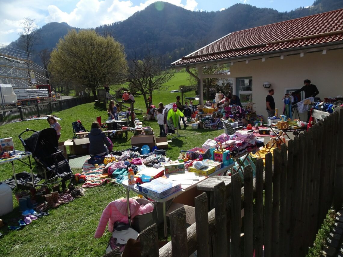 Flohmarkt im Kindergarten Spatzennest Aschau – Samerberger Nachrichten