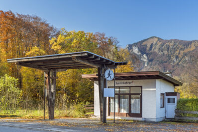 Alte Tankstellen entlang der Alpenstrasse, Bayern