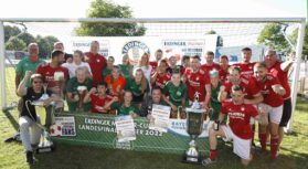 kl-ERDINGER Meister-Cup 2022_Landesfinale_1. Platz Frauen FC Forstern II + 1.Platz Herren SpVgg Pfreimd_@Birgit Gleixner