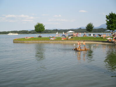 2Blick auf Strandbad