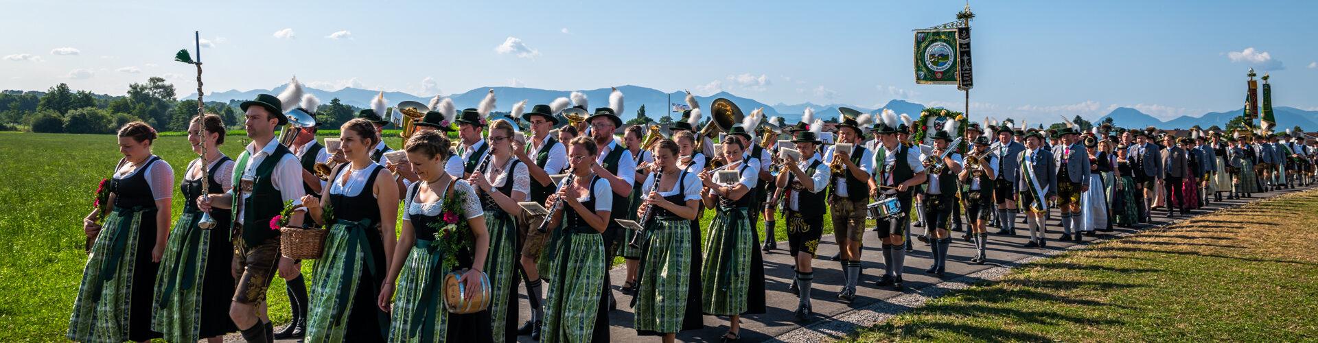 Gaufest Pfaffenhofen - Kirchenzug & Festgottesdienst