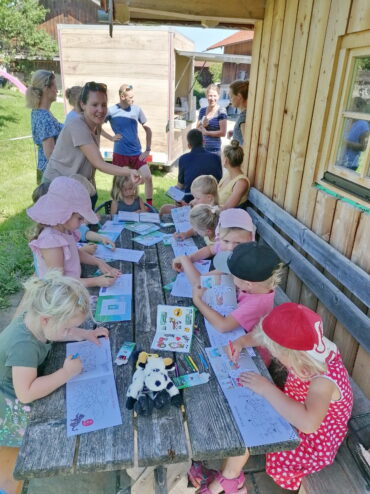 Malen & Rätseln zum Abschluss