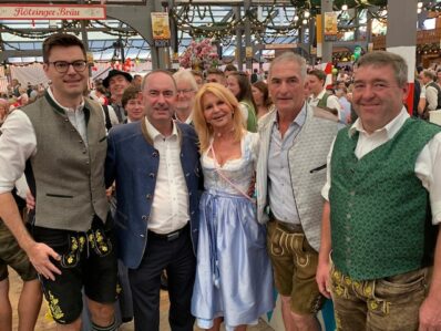 Stegmüller jun., Aiwanger, Marissa Stegmüller, Sepp Hofer , Josef Lausch