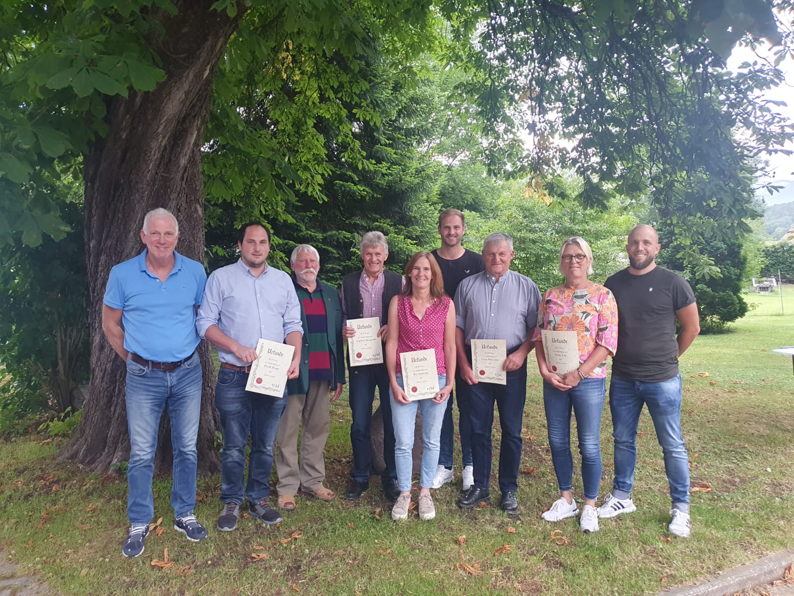 Ehrungen beim SC Frasdorf Samerberger Nachrichten