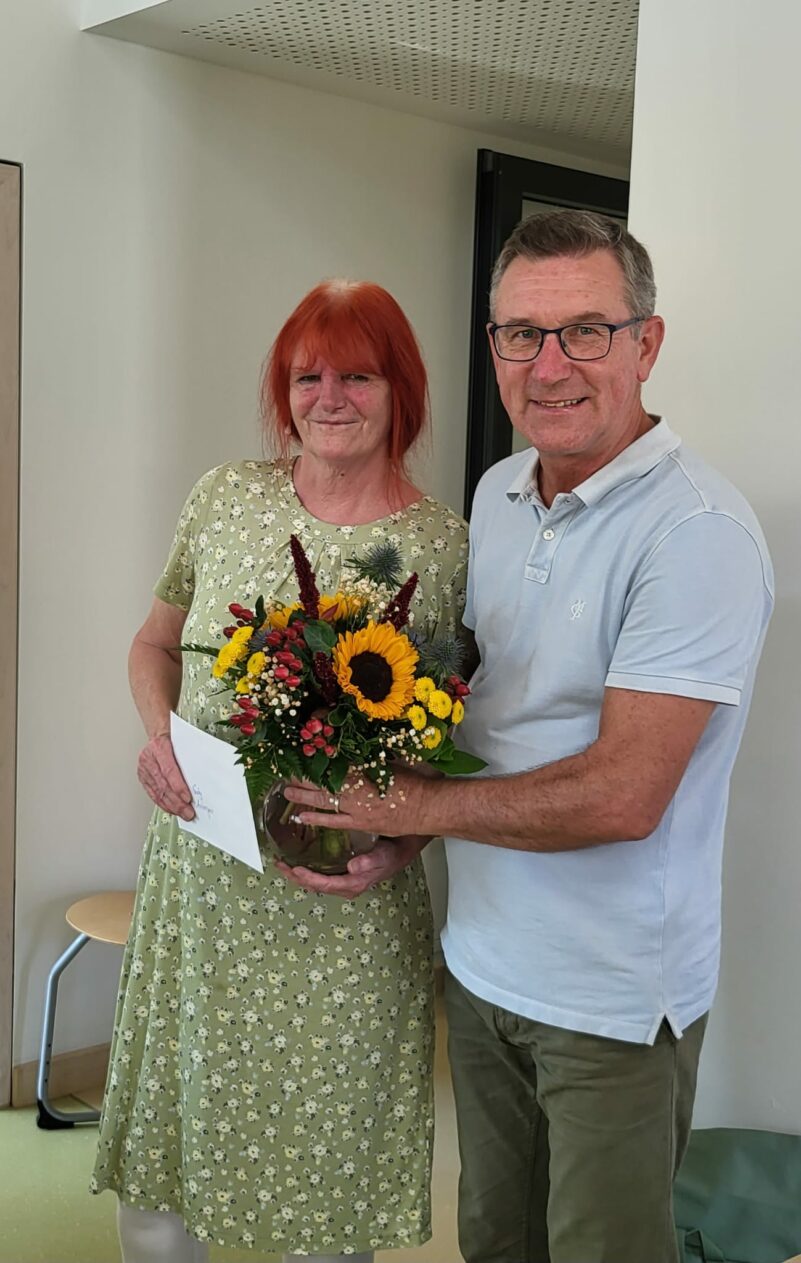 Auberger Gaby 40 Dienstjahre