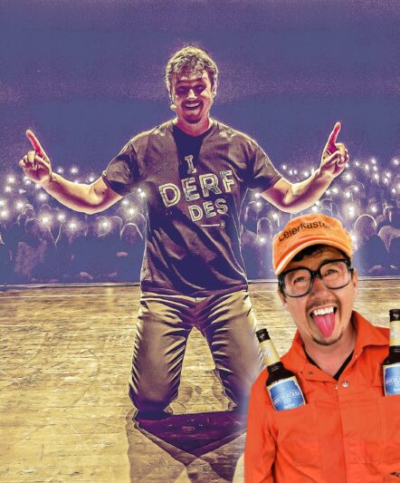 k-Pressefoto Markus Langer_ Zeitmillionär_hoch mit Sepp_ Foto by mediaunlimited.de