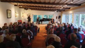 Begrüßung durch Paul Bischof mit Markus Wolf und Andreas Kirpal