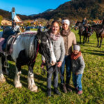 Traditioneller Leonhardiritt in Nußdorf