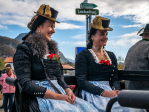 Traditioneller Leonhardiritt in Nußdorf
