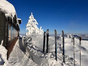 Winterwochenende auf der Hochries-Berghütte