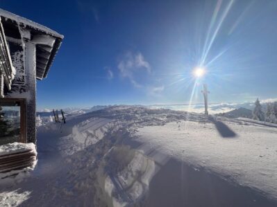 Winterwochenende auf der Hochries-Berghütte