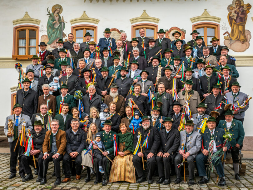 Großes Hochzeitslader - Treffen auf dem Samerberg