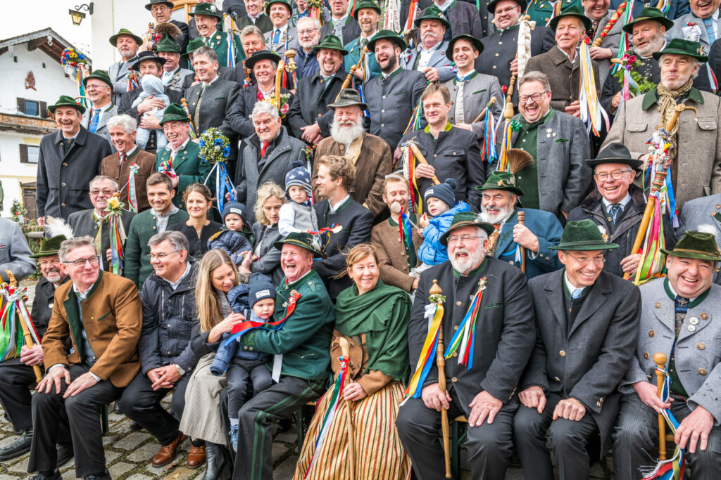 Großes Hochzeitslader - Treffen auf dem Samerberg
