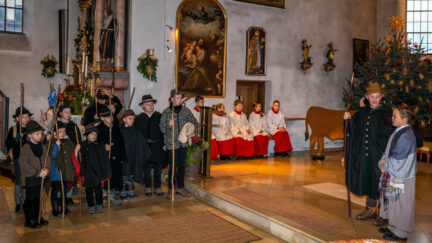 Kinderchristmette in Törwang auf dem Samerberg