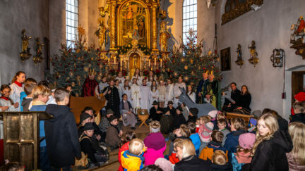 Kinderchristmette in Törwang auf dem Samerberg