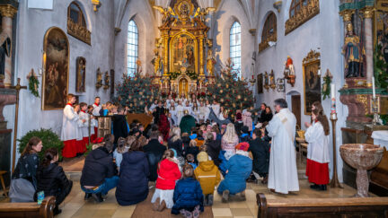 Kinderchristmette in Törwang auf dem Samerberg