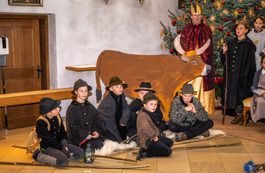 Kinderchristmette in Törwang auf dem Samerberg