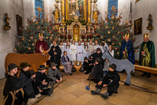 Kinderchristmette in Törwang auf dem Samerberg