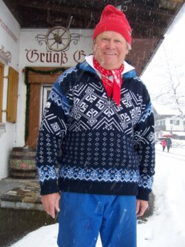 Lengg Edi im März 2007 zum 70. Geburtstag