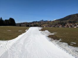auf der Loipe in Reit im Winkl