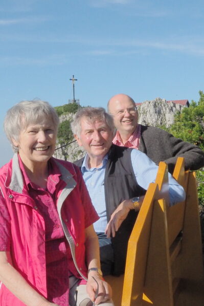 Ehepaar Katharina und Alois und ZDK-Vorsitzender