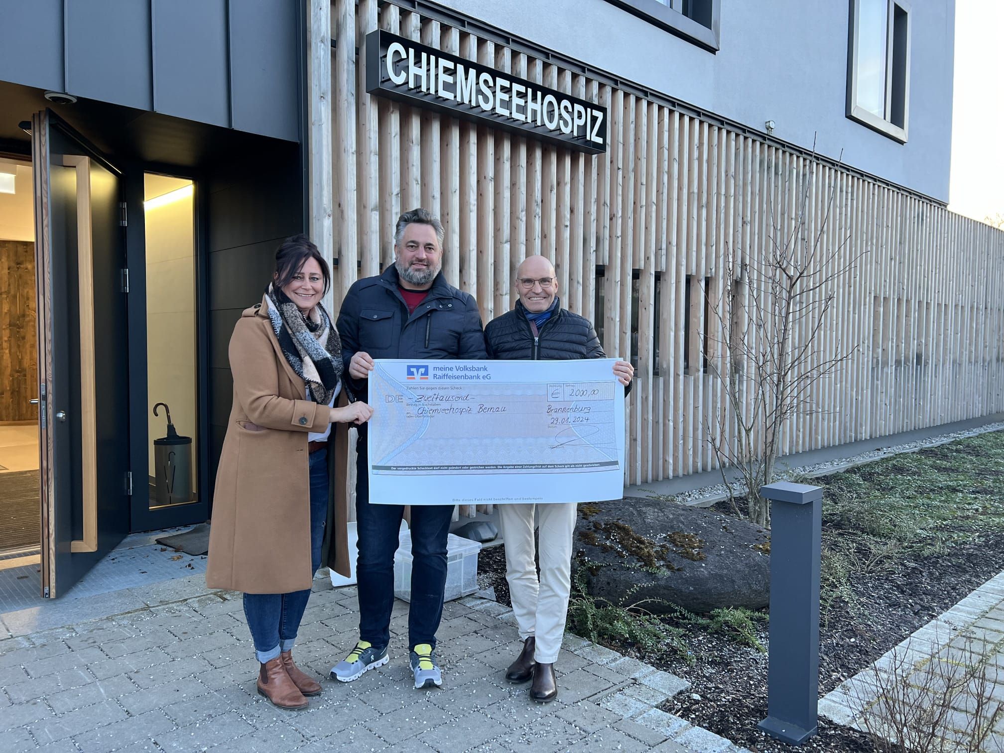 Firma Antretter spendet an Chiemseehospiz – Samerberger Nachrichten