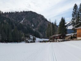 auf der Loipe im Heutal