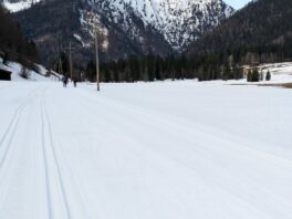 auf der Loipe im Heutall)