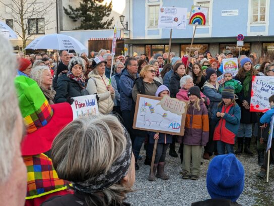 Demo "Nie wieder ist jetzt"